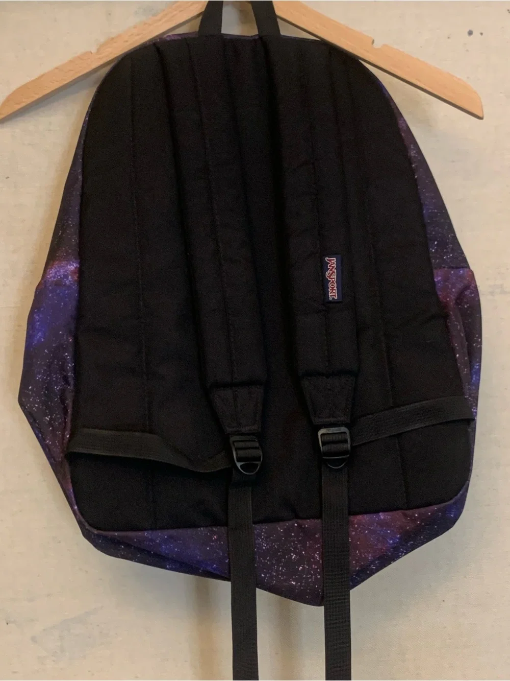 Kids Jansport Galaxy Print Backpack - Purple/Black